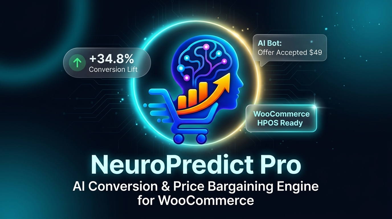 NeuroPredict Pro — WooCommerce AI Conversion & Cart Recovery Engine